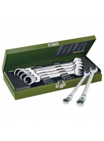 Proxxon 23068 - Set chei combinate cu click-et, cap oscilant MICRO-COMBISPEEDER