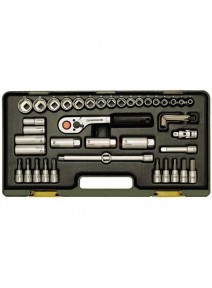 Proxxon 23282 - Trusa chei tubulare de 3/8" 44 de piese