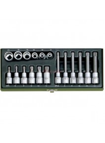 Proxxon 23296 - Set special chei tubulare XZN 18 piese