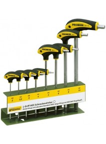 Proxxon 22650 - Set 8 surubelnite cu maner in “L” HEX