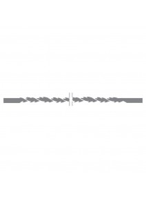 Proxxon 28747 - Panze traforaj spiralate 125mm fara pin, 12 buc