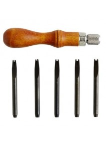 Set tesire margini piele 5 in 1, Tandy Leather