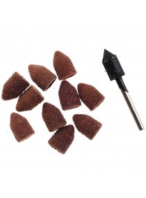 Proxxon 28987 - Tamburi conici slefuire/polizare pentru modelism/hobby , Ø10mm