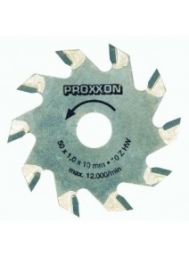 Proxxon 28016 - Disc debitor cu dinti din tungsten, 50mm, 10dinti pt modelism/hobby/miniatura